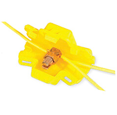 Split Bolt Housing - Yellow