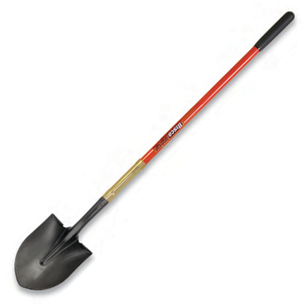 HISCO Round Point Shovel